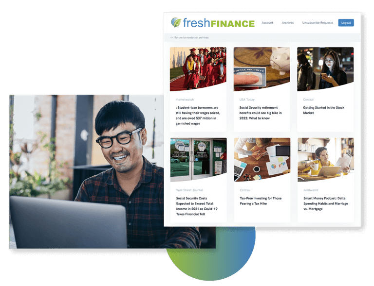 FreshFinance Vestorly Dash FreshFinance Vestorly Dash